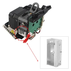 Sprite extrusora Pro disipador de calor, bloque de refrigeración del radiador, 41x20x13mm, para impresora 3D Ender3 S1 Plus Pro/CR10 Smart Pro/Sermoon V1 Pro