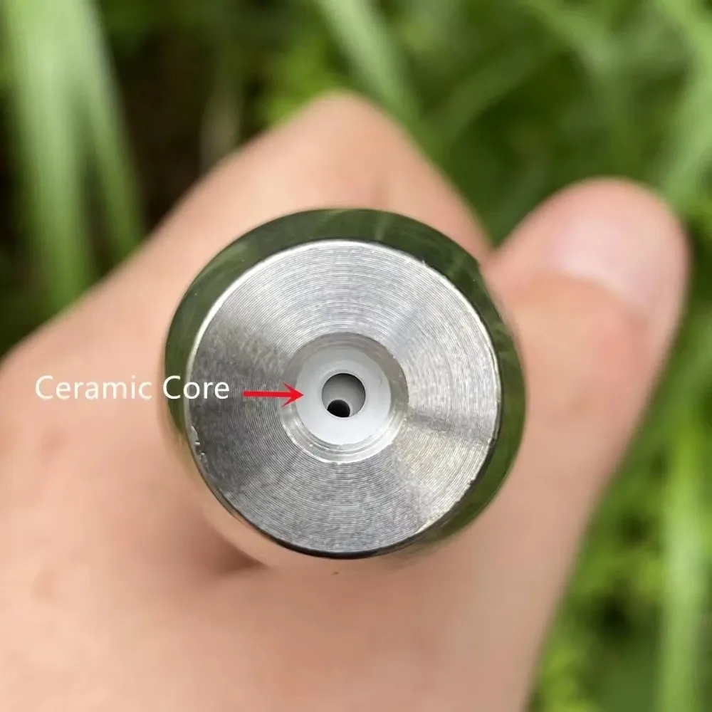 Durable Rotating Nozzle 1/4 Quick Connect 3625 PSI Pressure Washer Tips Stainless Steel Spray Head for Cleaning Brick Concrete