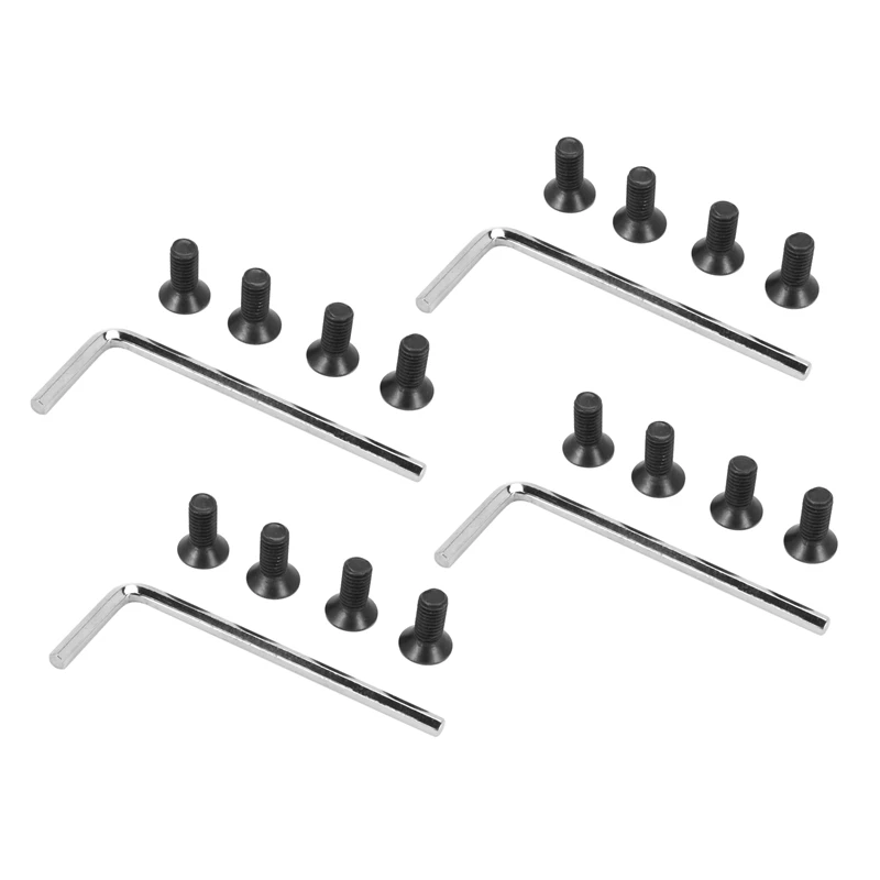 16Pcs Scooter Handlebar Front Fork Tube Screws With Hexagon Handle Replacement Parts Kits For Xiaomi M365 Ninebot Es2