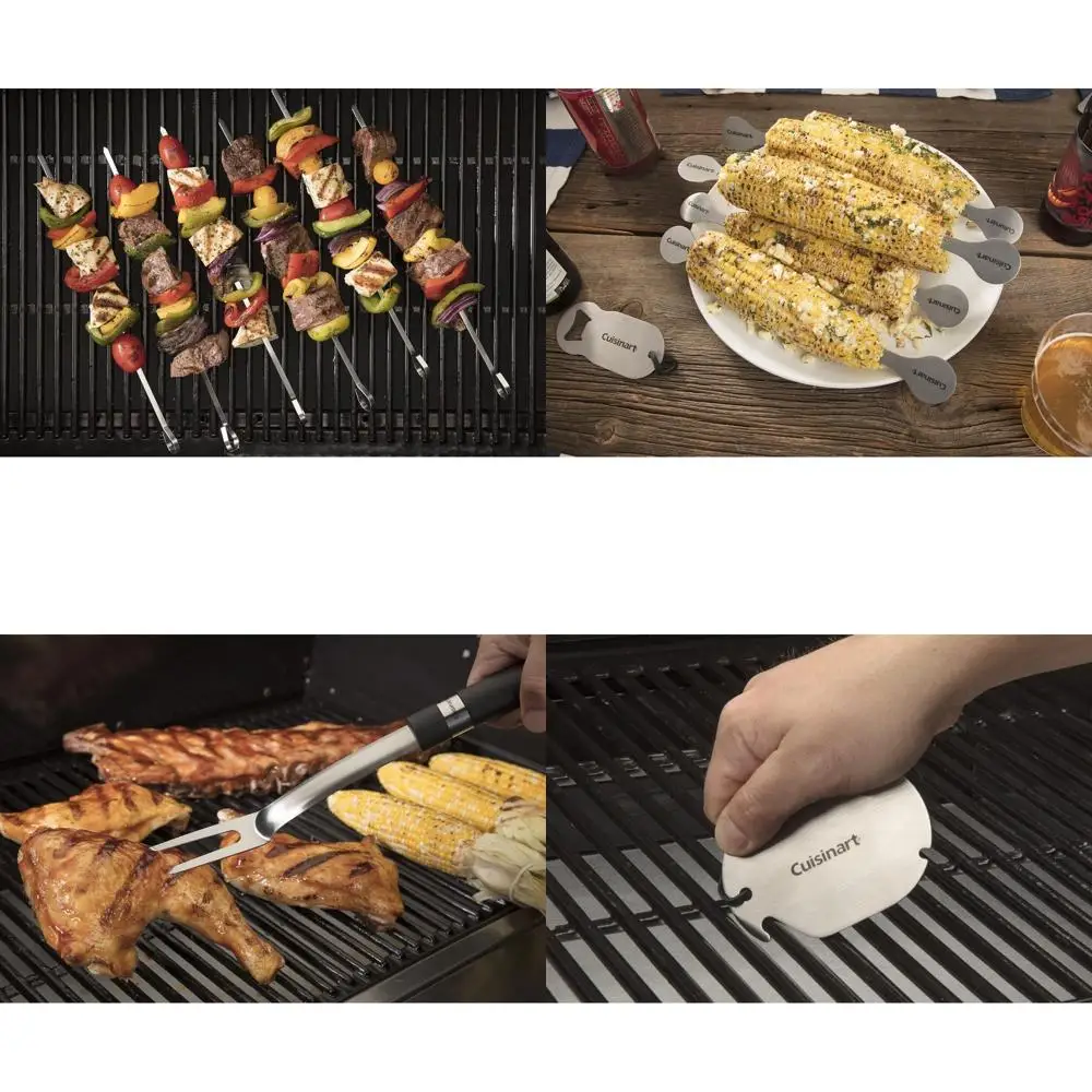 

36-Piece Premium BBQ Tool Kit with CGS-8036 Grill Accessories