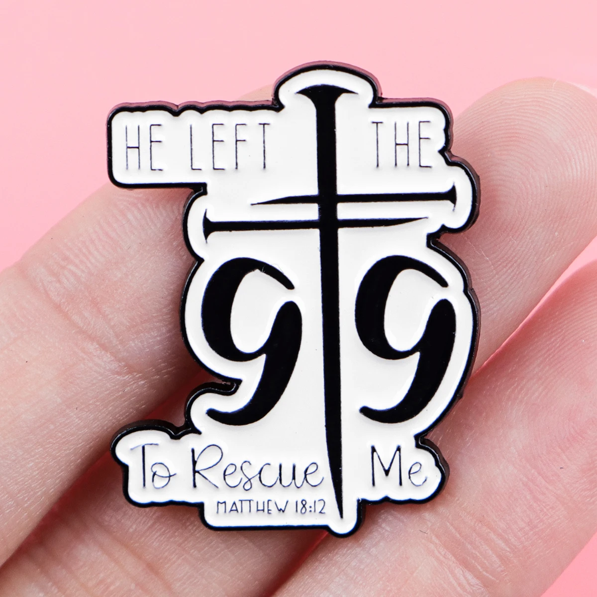 Funny I'm Quotes Enamel Pins Jesus Cross Phrase Brooch Lapel Pin Badge on Backpack Clothing Accessories Fashion Jewelry Kid Gift image 5