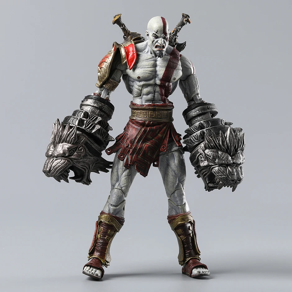 Neca-god of Wars 3 kratosゴーストof spartaアクションフィギュア、モバイルアセンブリ置物、モデル玩具