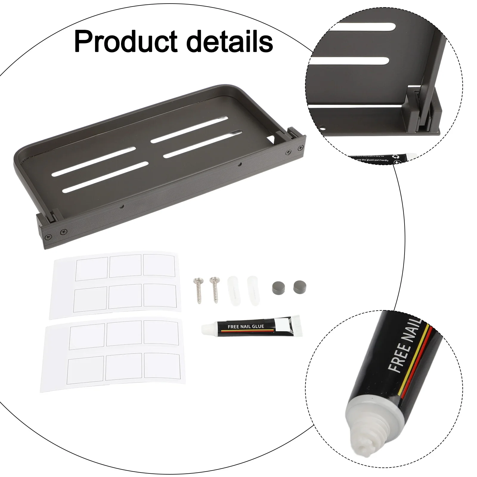 

Компактный органайзер для автофургона, алюминиевый органайзер для хранения автофургонов, кемпинг, грузоподъемность 30, складная стойка для хранения автофургонов, аксессуар