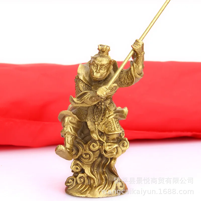Bronze Monkey King Statue, Bronze Sun Wukong Figurine, Beautiful Monkey King Bronze Sculpture, Home Decor Craft
