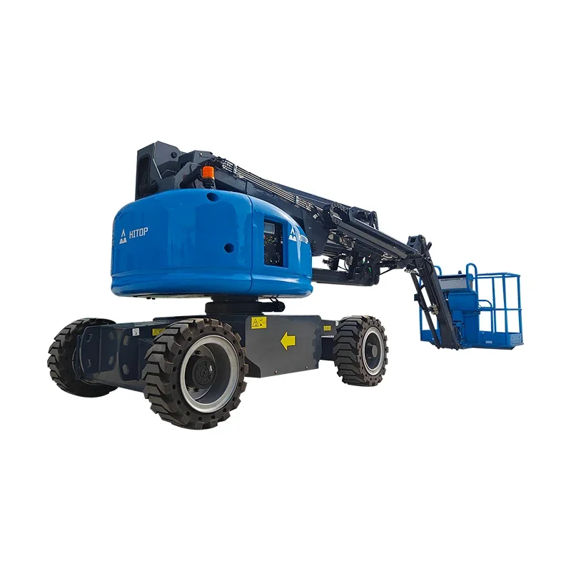 Chinese 10-20m Mobile Hydraulic Electric Articulated Boom Lift Aerial Work Platform