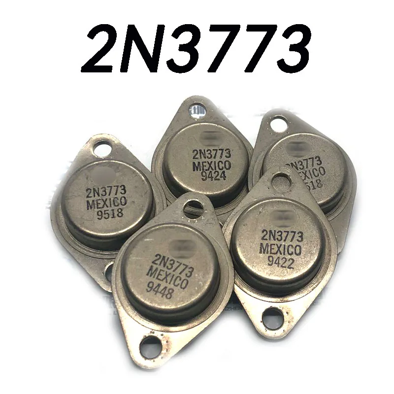 

2N3773 NPN 160V 16A 150W TRANSISTOR,BJT,NPN,TO-3 2N3773
