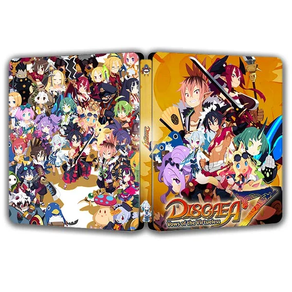 

Disgaea 7 Vows of the Virtueless Steelcase FantasyBox (Customization,Steel case,Game CD not included)