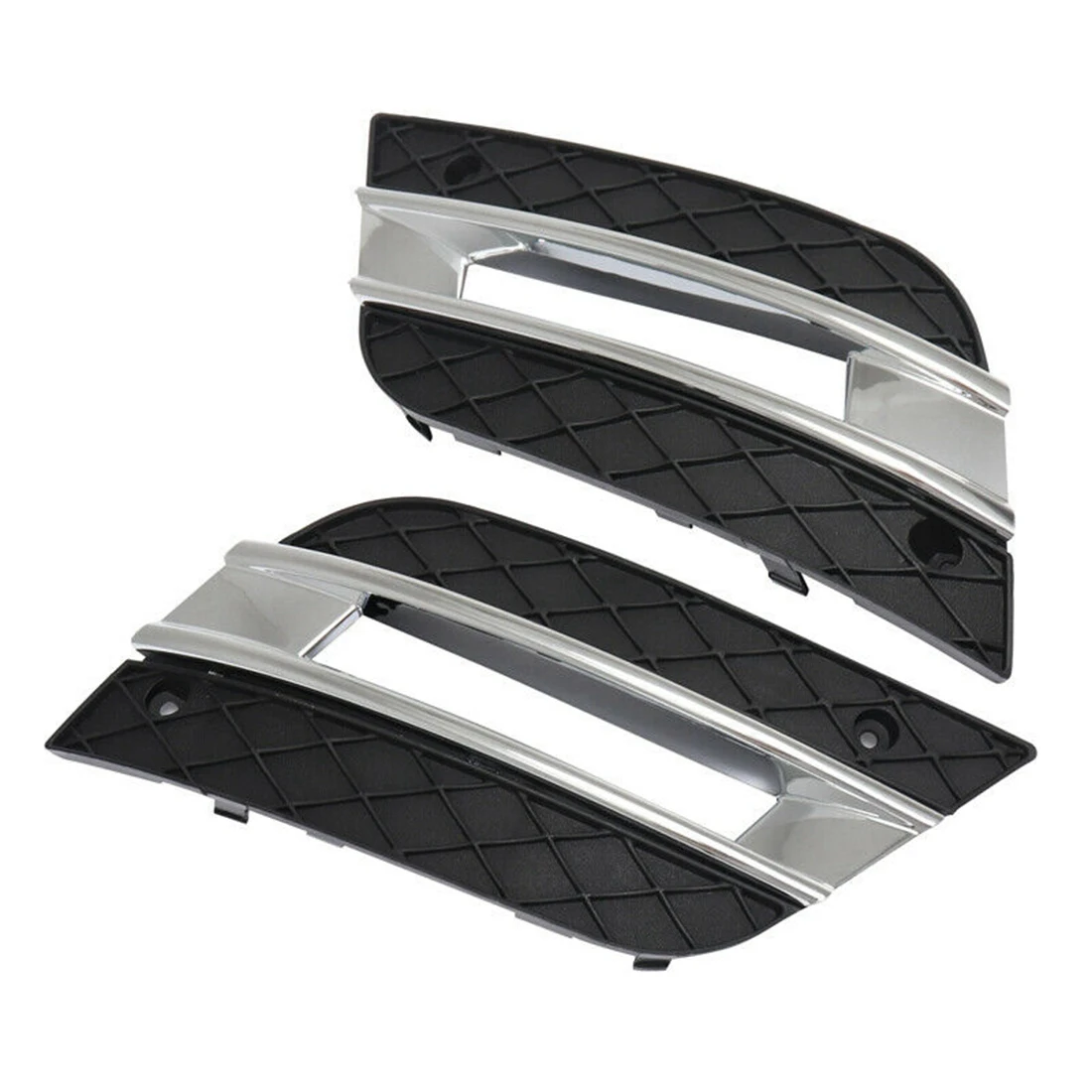 Superior-DRL Light Lamp Cover Front Bumper Grille 1648801924 1648802024 For W164 ML350 ML450 2009 2010 2011