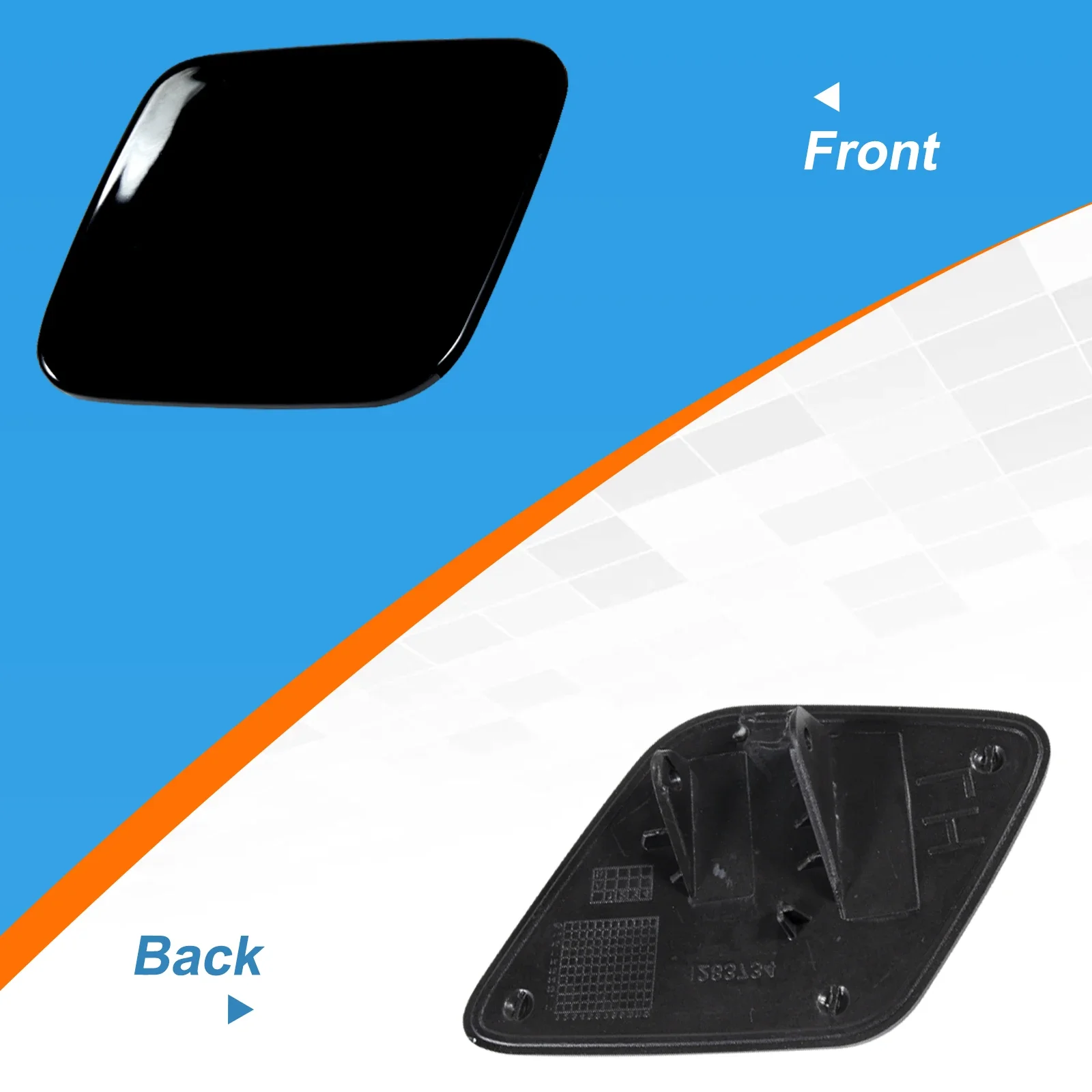Front Bumper Headlight Washer Cover Cap For For Volvo V40 2013 2014 2015 2016 2017 2018 2019 39814180