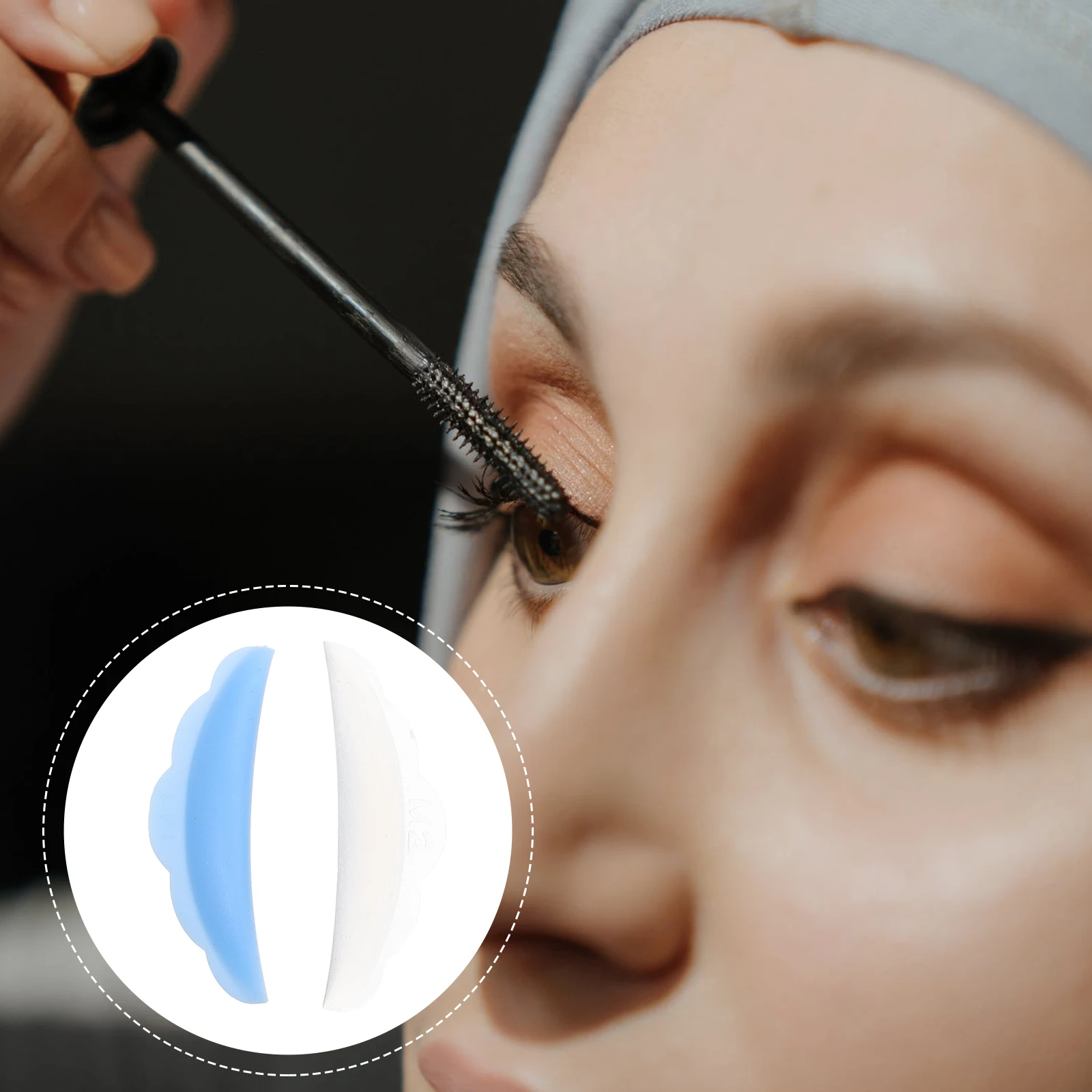 

10 Pairs Silicone Eyelash Perming Pads 5 Sizes For Curling Reusable Durable Makeup Tool Eyelash Extension Gasket Beauty Supplies