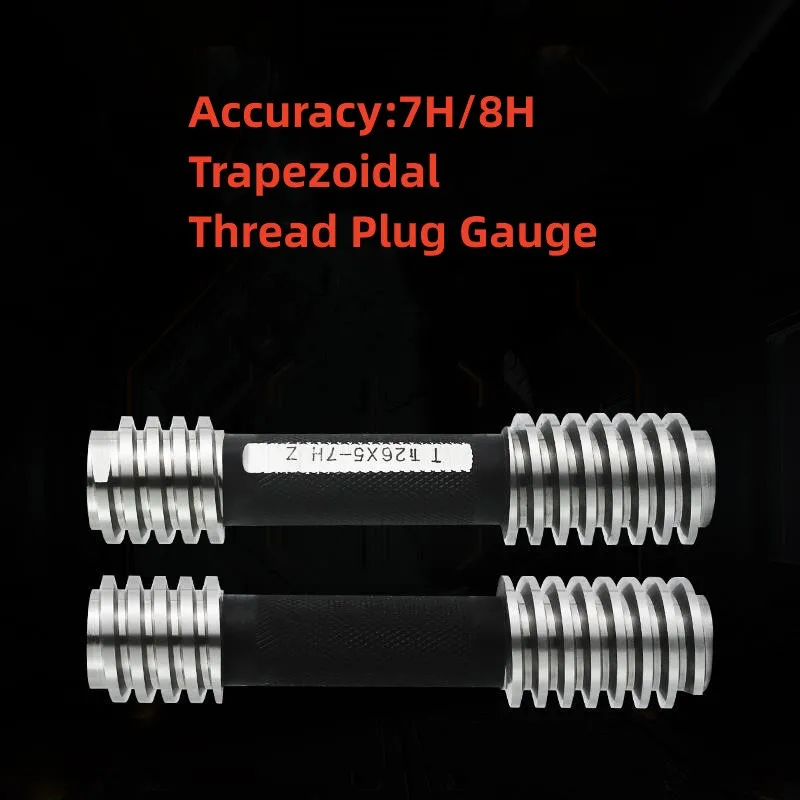 

1pcs Tr Steel Trapezoidal Thread Plug Gauge Thread Plug Gauge High Quality wholesale 7H/8H TR8/10/12/14/16/18/20