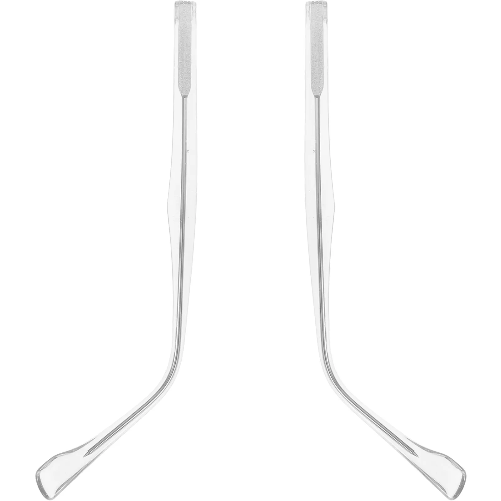 1Pair Comfortable Non-Slip Eyeglasses Replacement Temples Metal Resin Arms for Most Glasses Types Including Sports Reading