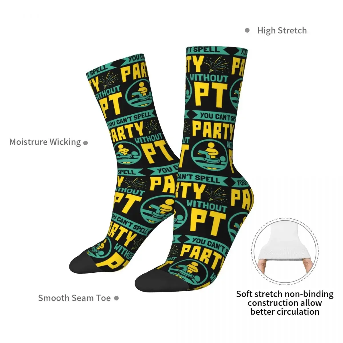 Physio therapeut Sie können Party ohne pt Socken Harajuku hochwertige Strümpfe die ganze Saison lang Socken Zubehör buchstabieren