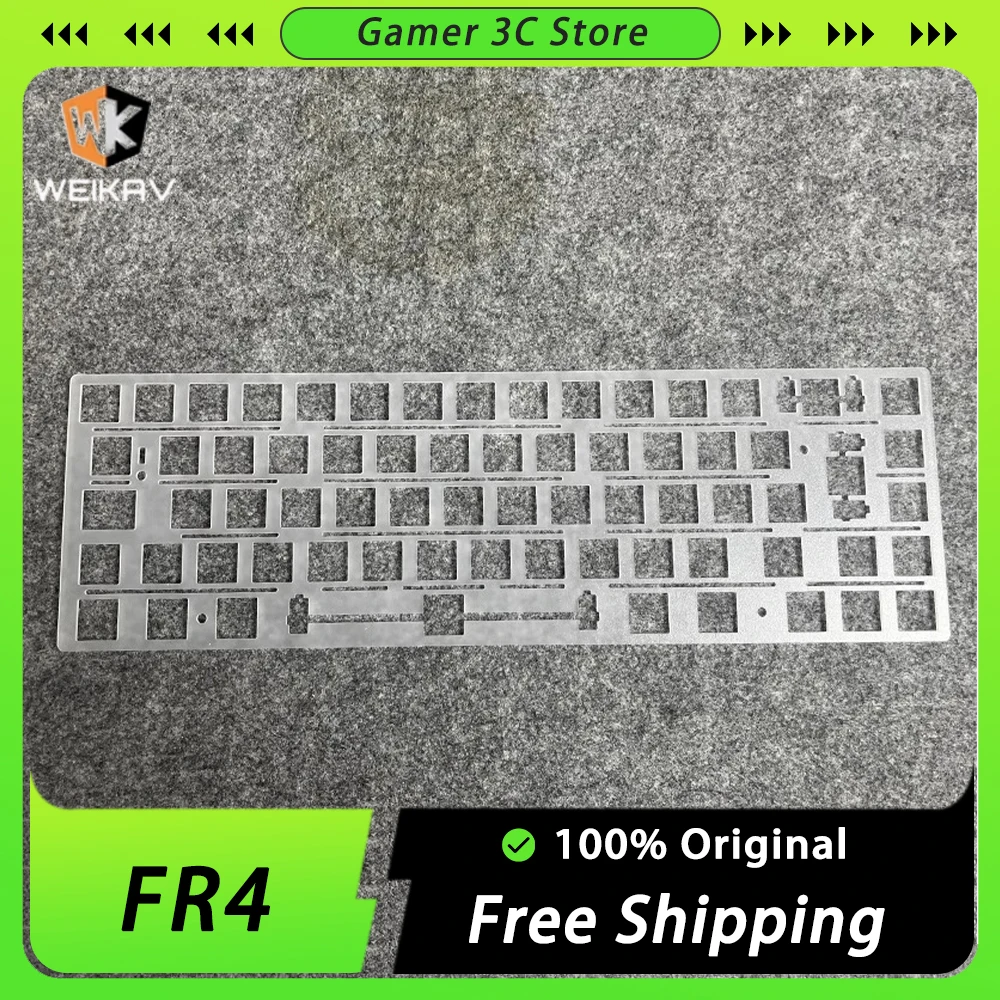 

WEIKAV Lucky65 Mechanical Customized 68 Layouts PC Slotted Positioning Plate Gaming Keyboard Pc Gamer Accessories Office Gifts