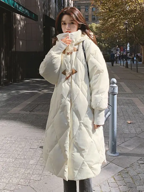 سترة نسائية للخريف والشتاء من القطن مقاومة للرياح وسترات واحدة الصدر #1