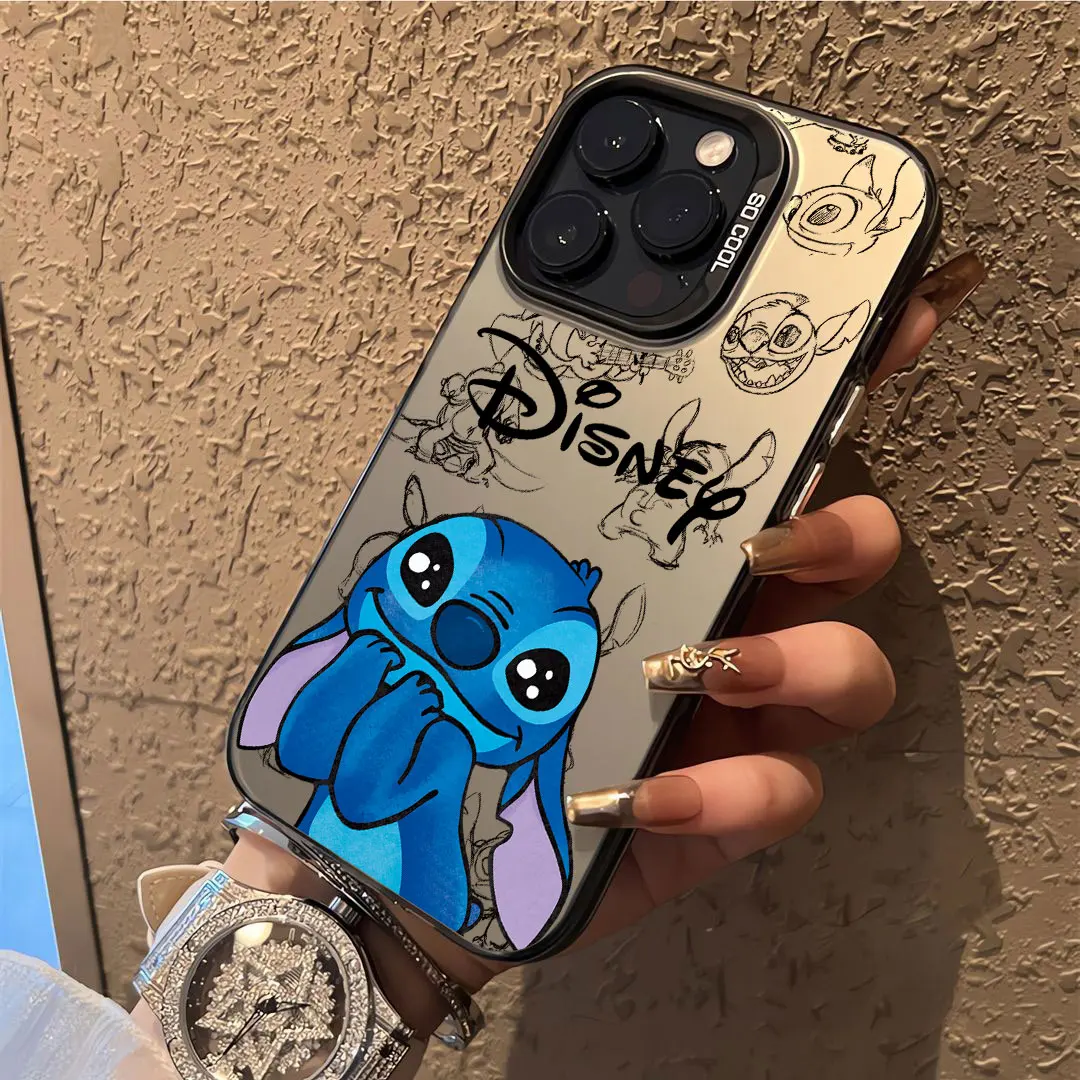 Cool Cartoon Stitch Disney Phone Case for OPPO A5 A16 A17 A18 A31 A37 A38 A53 A55 A57 A58 A74 A78 A94 A98 4G 5G Shockproof Cover