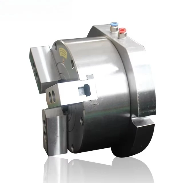 

QK3-L series 4 inch non-rotating through hole pneumatic chuck, hollow pneumatic chuck