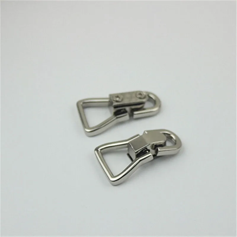 20Pcs 16mm D Ring Metal Buckles Bags Hanging Double Buckle Hook Bag Chain Luggage Hardware Decoration Accessories