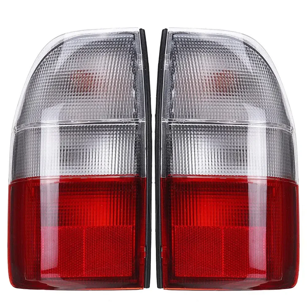

2PCS Rear Light Right/Left in Clear & Red Tail Light for Mitsubishi L200 MK3 1995-2006 Automobiles Parts & Accessories