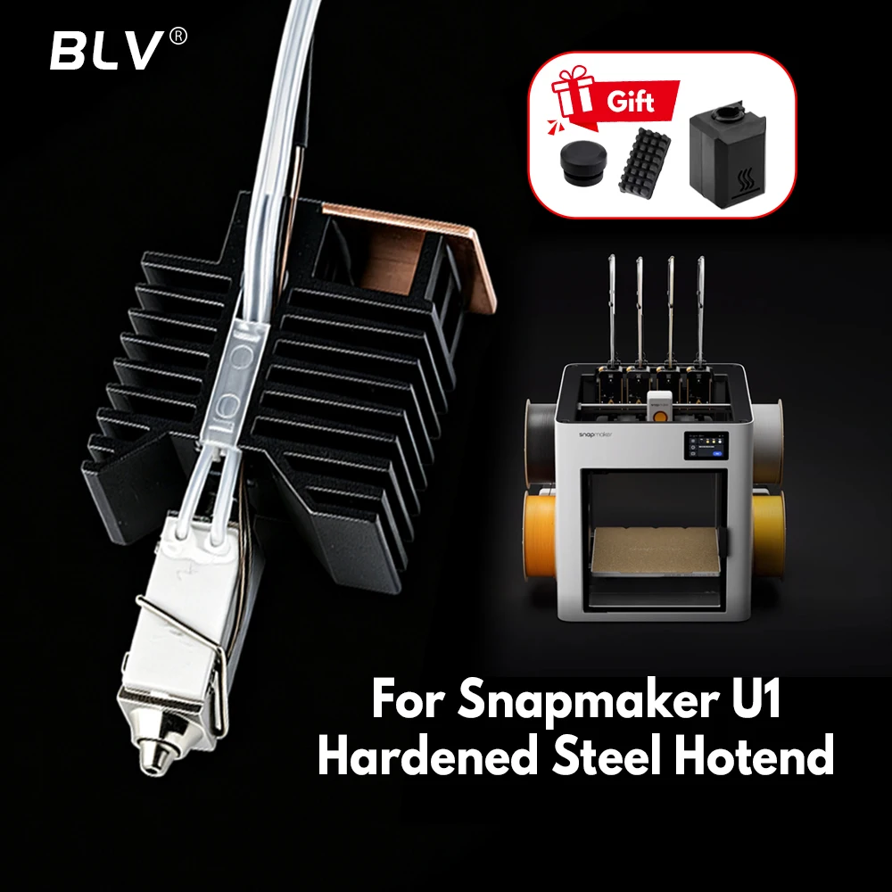 BLV ® Сборка хотэнда из закаленной стали для 3D-принтера Snapmaker U1