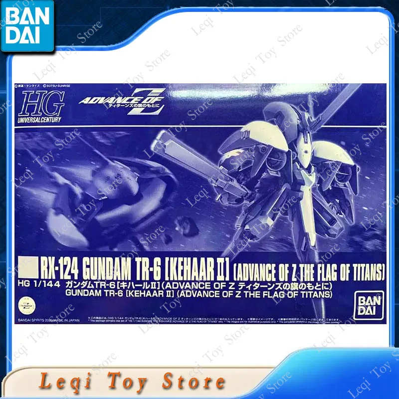 Bandai Echt HG RX-124 ARZ-124 GUNDAM TR-6 HAZEL II WOUNDWORT KEHAAR Action Anime Figuren Speelgoed Gift Assembly Model Ornamenten