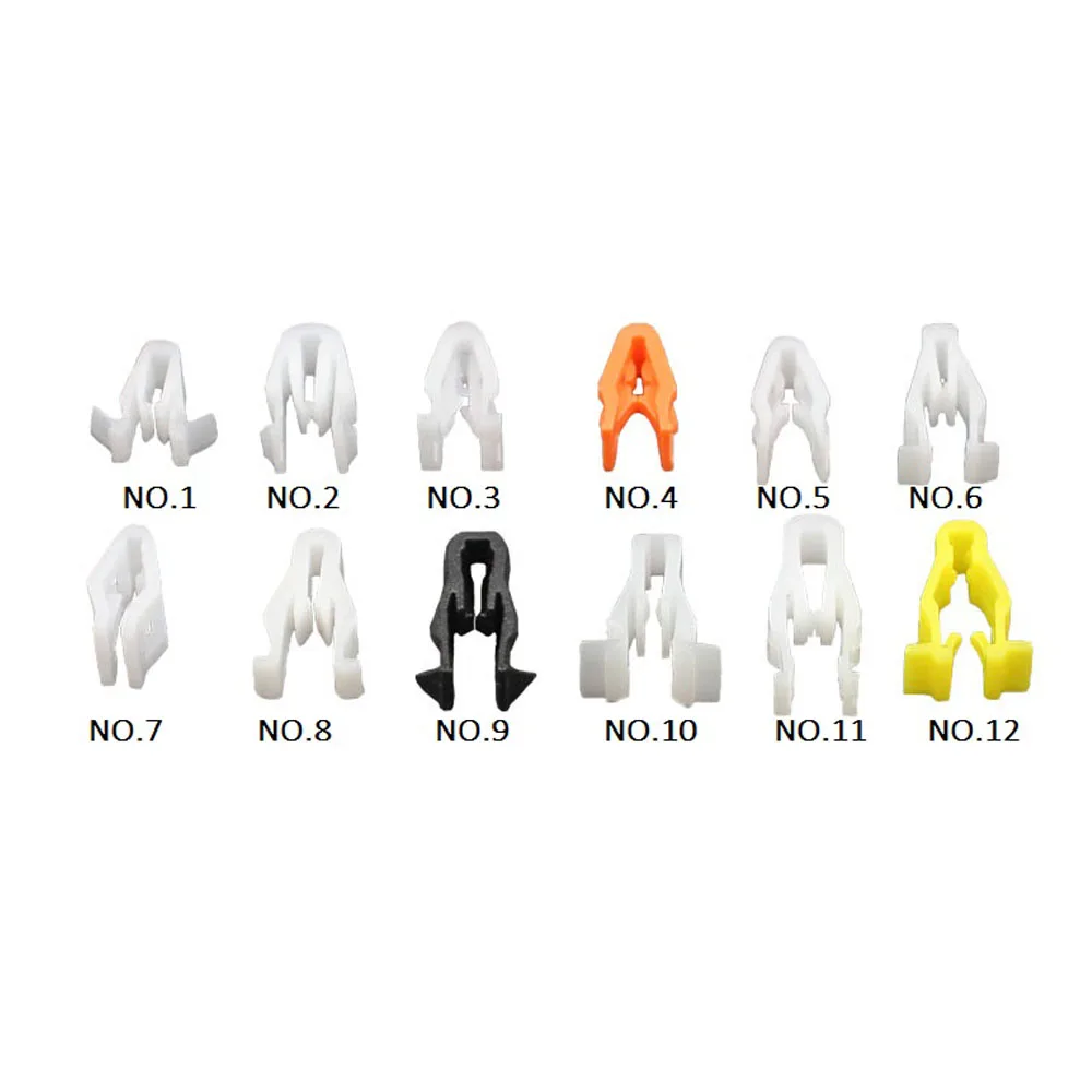 10 Pcs Universal Dashboard DVD CD Console Panel Moulding Trim Plastic Retainer Car Fastener Clips