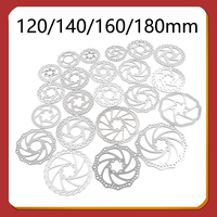 For MTB Mountain Road Cruiser Bike Bicycle Parts Brake Disc Cycling 120/140/160/180mm Stainless Steel Rotor Disc Brake