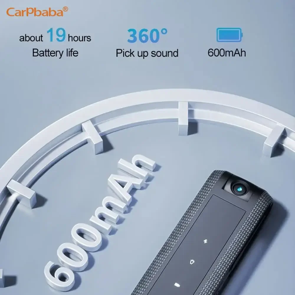 Carpbaba C2S Mini Body Camera 1080P HD DV Professional Bodycam Digital Voice Video Recorder Small Micro Sound Recording Device