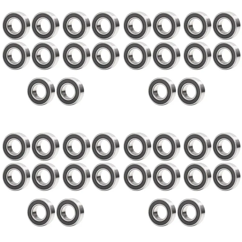 A74K-40PCS Bike Bicycle Hub Bottom Bracket Bearings 163110 2RS (16X31x10mm) For Giant Mountain Bike Bicycle Accessories