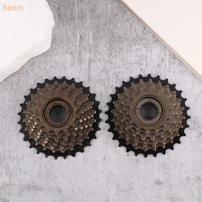 1PC Road Bike 7 Speed Freewheel 13/14-28T Screw On Freewheel Bicycle Cassette For Position Bicycle Parts