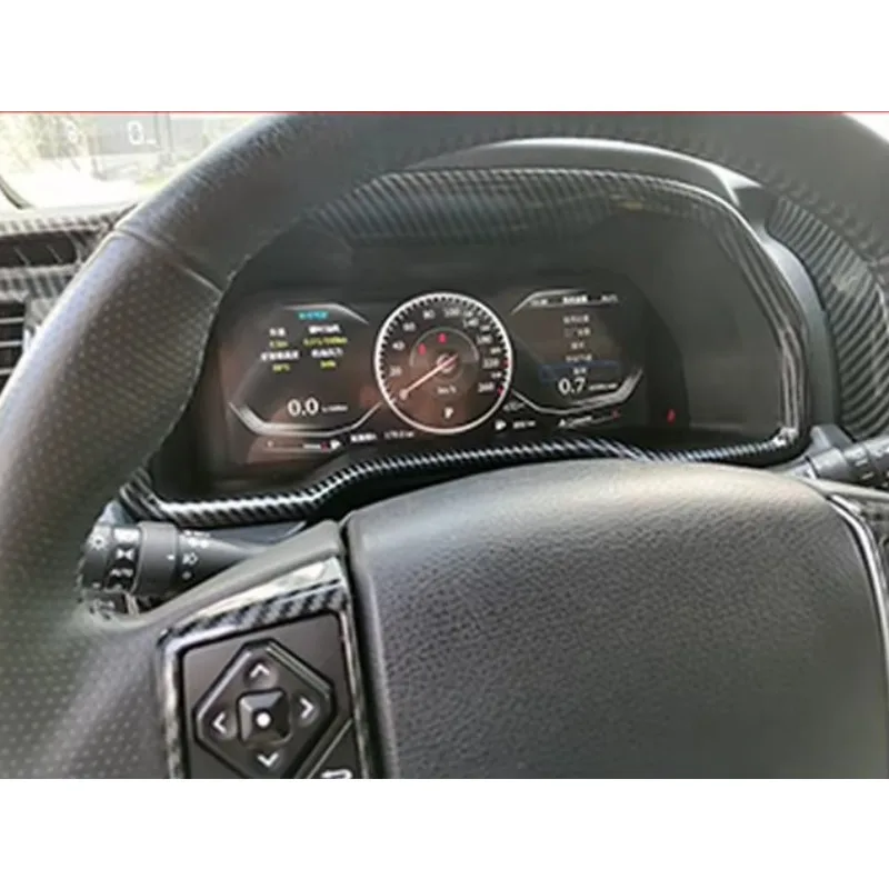 For  4Runner 2010 2022 Car Digital Instrument Cluster Dashboard  12.3 Inch LCD Screen Cockpit Upgrade