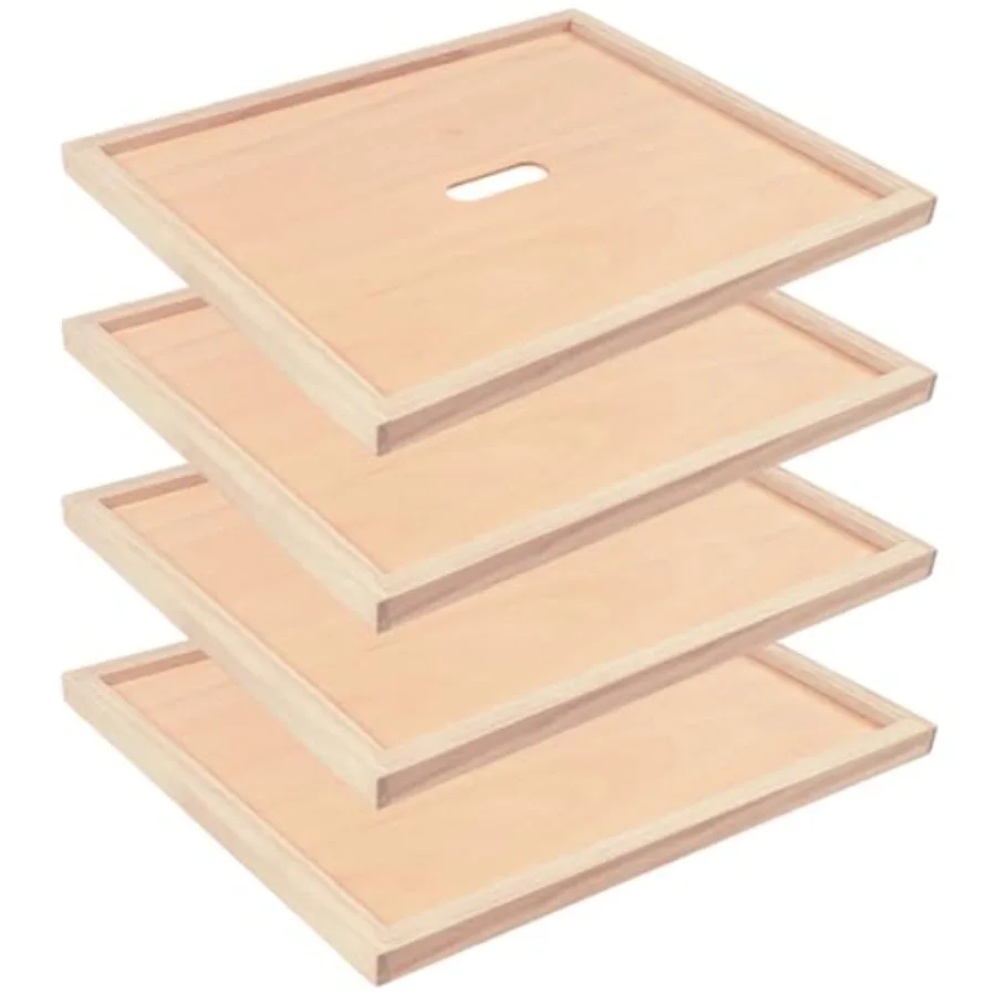 

Beehive Inner Cover 10 Frame Langstroth Bee Hive Inner Cover Hive Box Cover for Beekeeping Beehive Insulation Ventilation Inner
