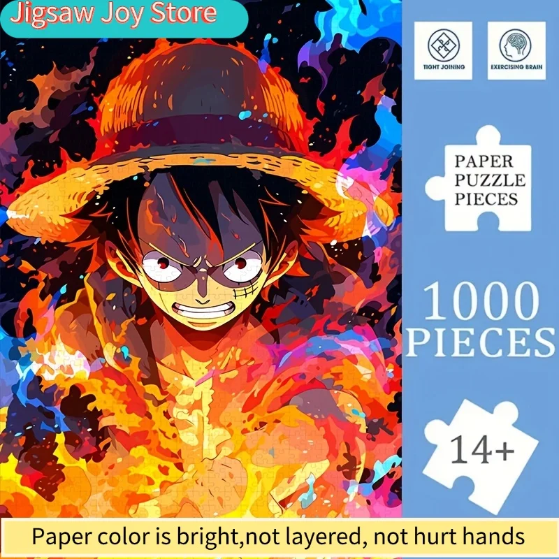 

A s Adult Jigsaw Puzzle - Anime Design, Perfect for College Roommate Bonding, Brain Challenge, DIY Home Decor, Educational Toy