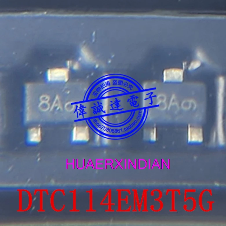 

Новый оригинальный DTC114EM3T5G 8A SOT723 NPN100mA 50V