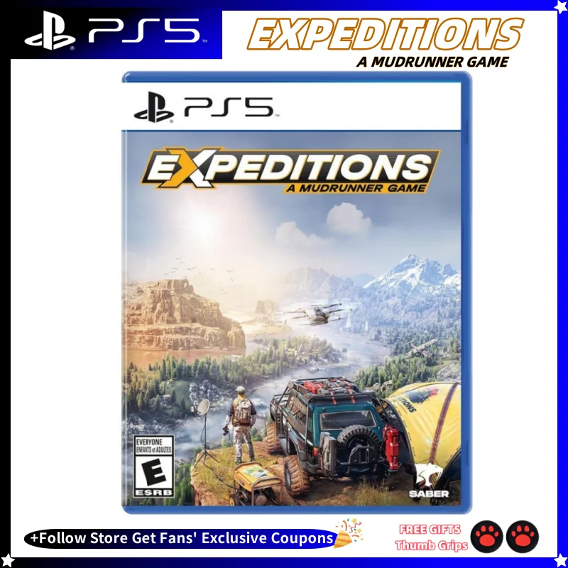 Playstatio5 PS5 Genuine NEW Game CD EXPEDITIONS A MUDRUNNER GAME Playstation5 Game Card Ps5 Games Deal EXPEDITIONS