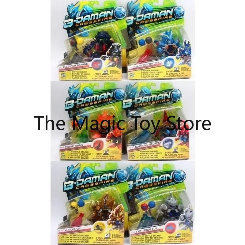 

Original B Daman Crossfire Dragen Marbles Glass Ball Toy B-Daman Set Battle Toys Burst Ball Barrage Action Figure Collections