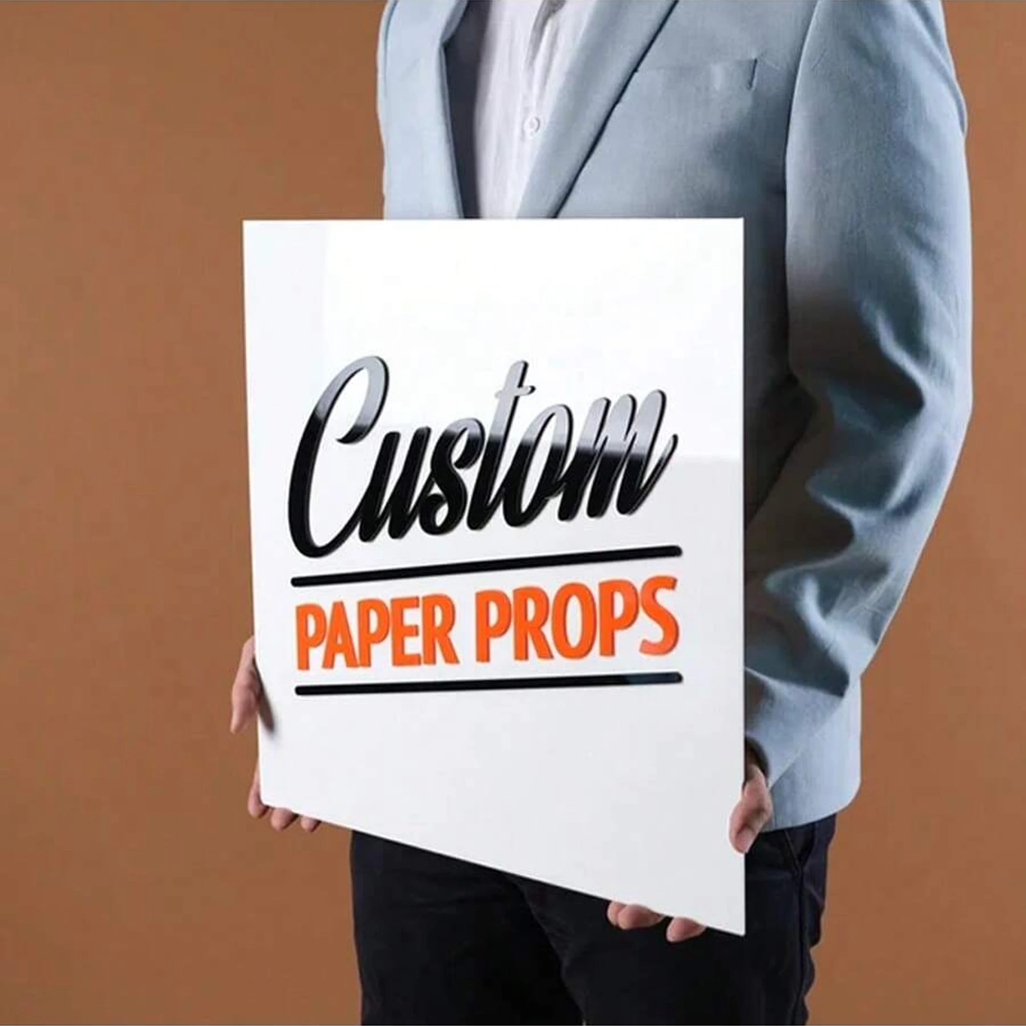 Customizable Acrylic Sign for Commercial Use
