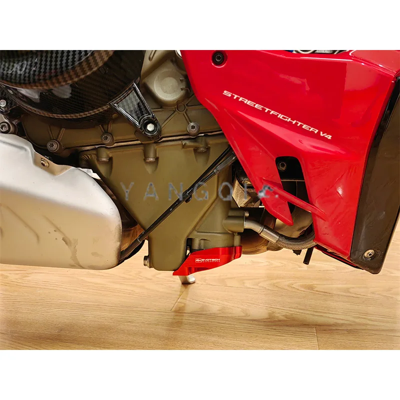 SUPERBIKE Panigale V4 / S /R 2019-2021 Motorcycle Accessories Oil Pan Protector Guard For Ducati Streetfighter V4 /S 2020 - 2021