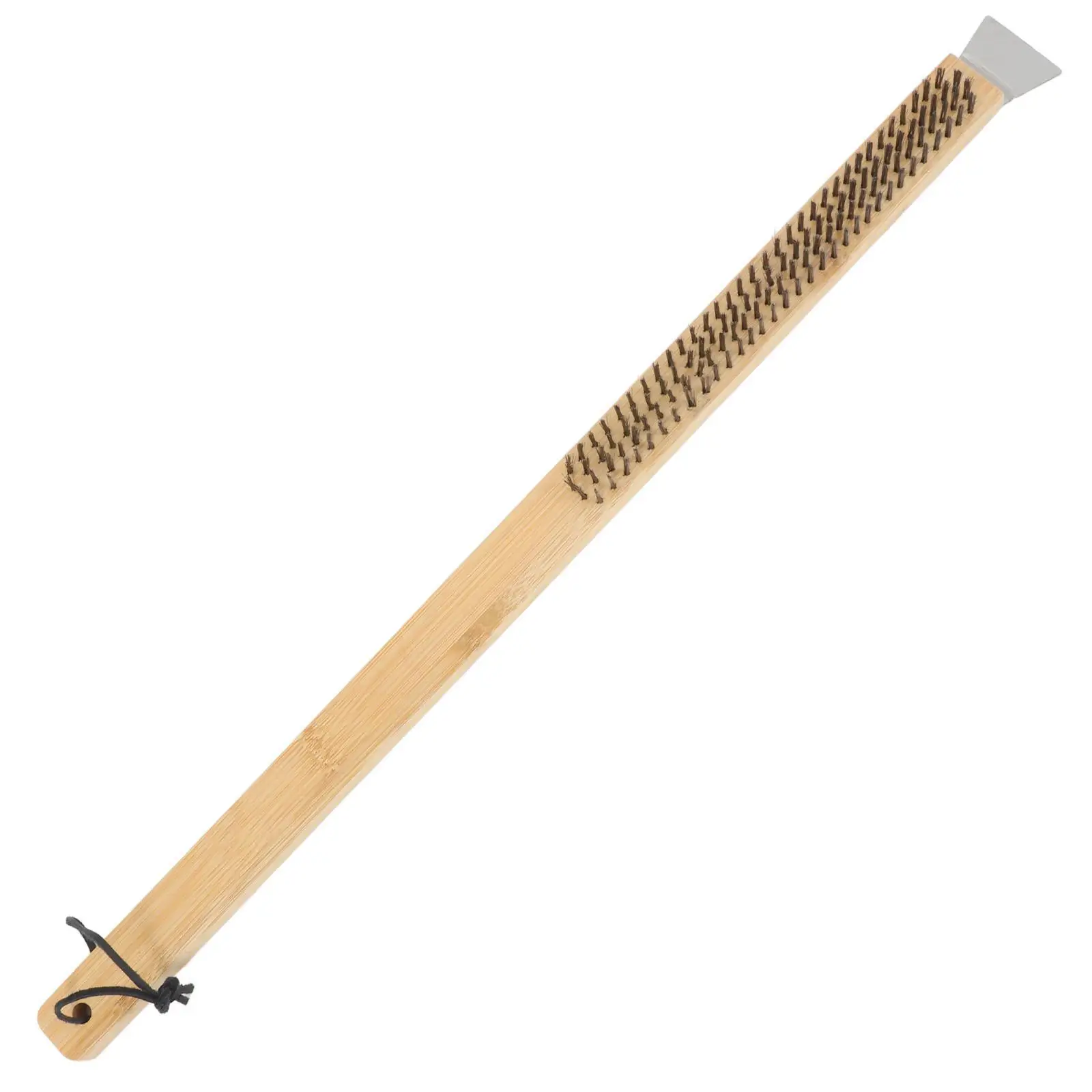 

Pizza Brush Large Stone Aluminum Microwave Stainless Steel Brick Tools Long Wooden Handle Cleaning Residue Removal Deep Clean