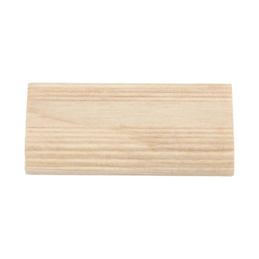 50 STKS 8x22x40mm Domino Tenon/Domino Losse Tenons Ovale Vorm Massief Beukenhout Beukenhout Tenon/Beukenhout Tenon