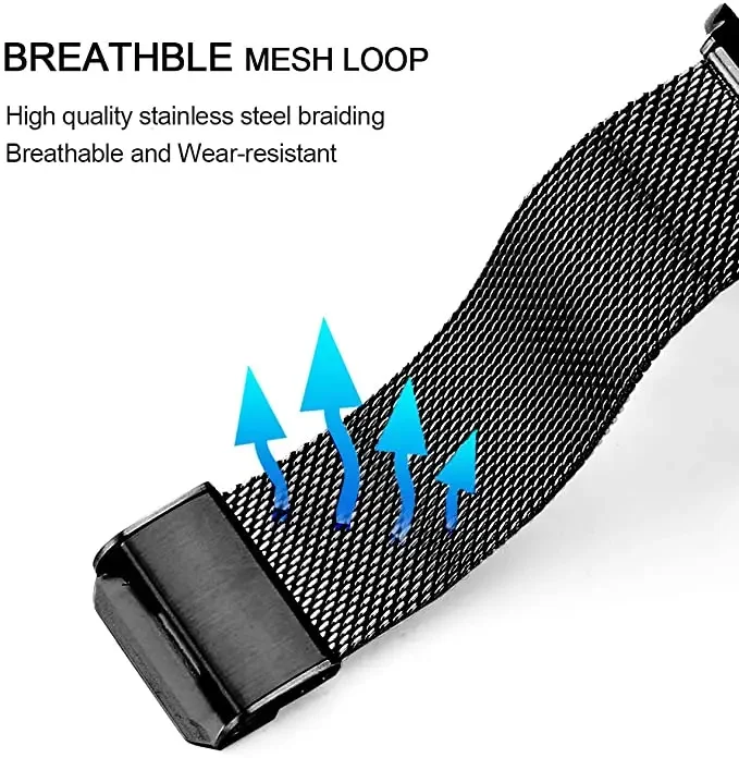 سوار معدني لـ HAYLOU Solar 5 حزام الساعات لـ Haylou GST Lite حزام ساعة اليد Correas reloj لساعة haylou R8 S8 معصمه 22 مللي متر