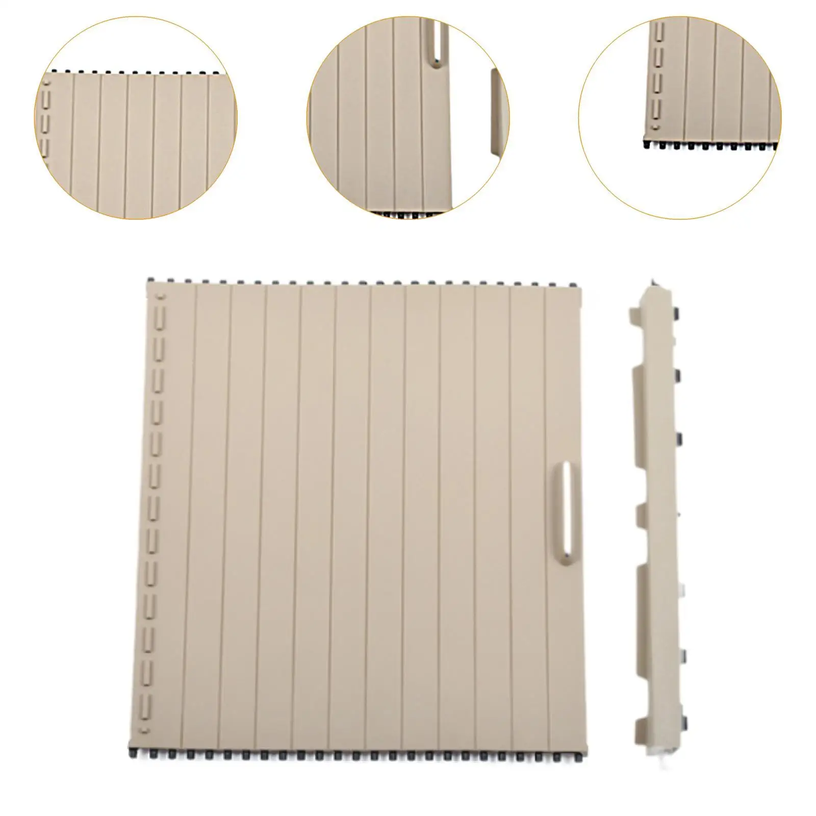 Bekerhouder Schuifdeksel Auto Stevig Eenvoudig te installeren Eenvoudige installatie Auto