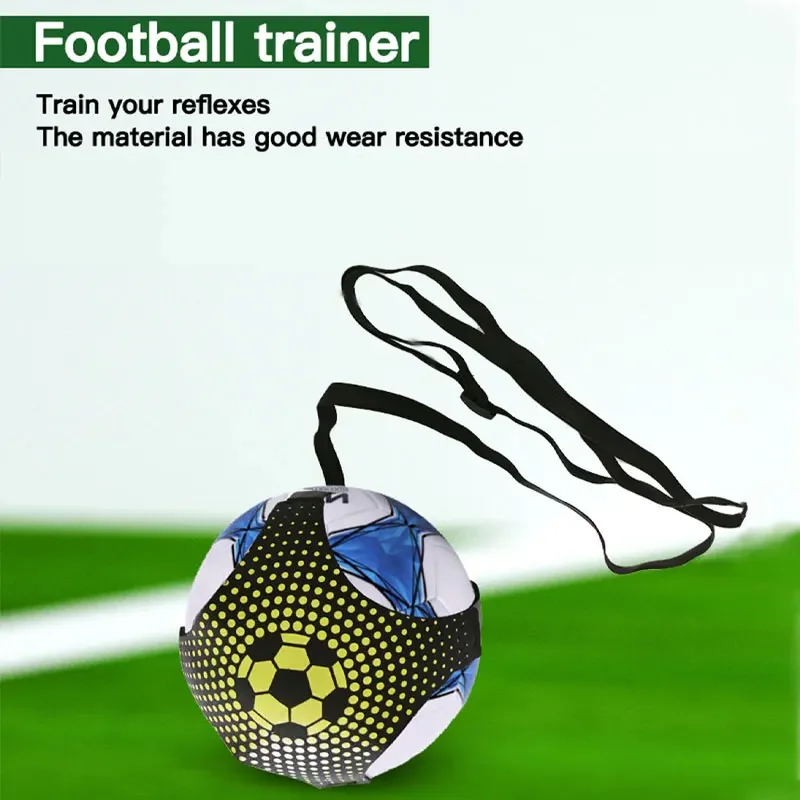 Soccer Trainer Adjustable Practice Belt Agility Training Kids and Adults Solo Soccer Trainer Belt