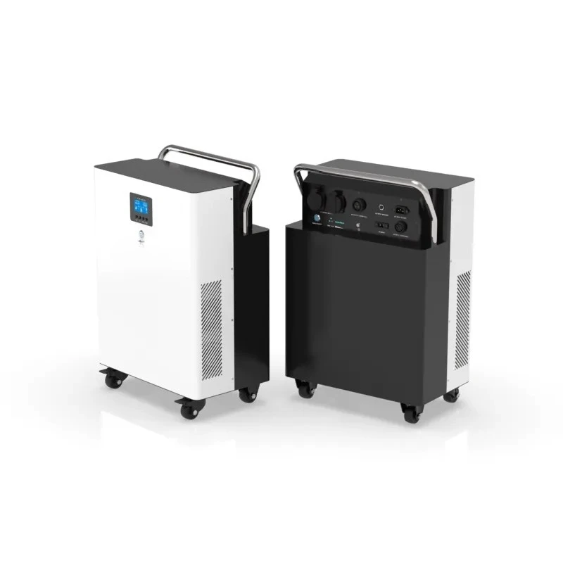 Portable UPS 5KWH Power Station Solar 220V 5000W Inverter Generator Emergency Camping Lifepo4 Home Power All in One System
