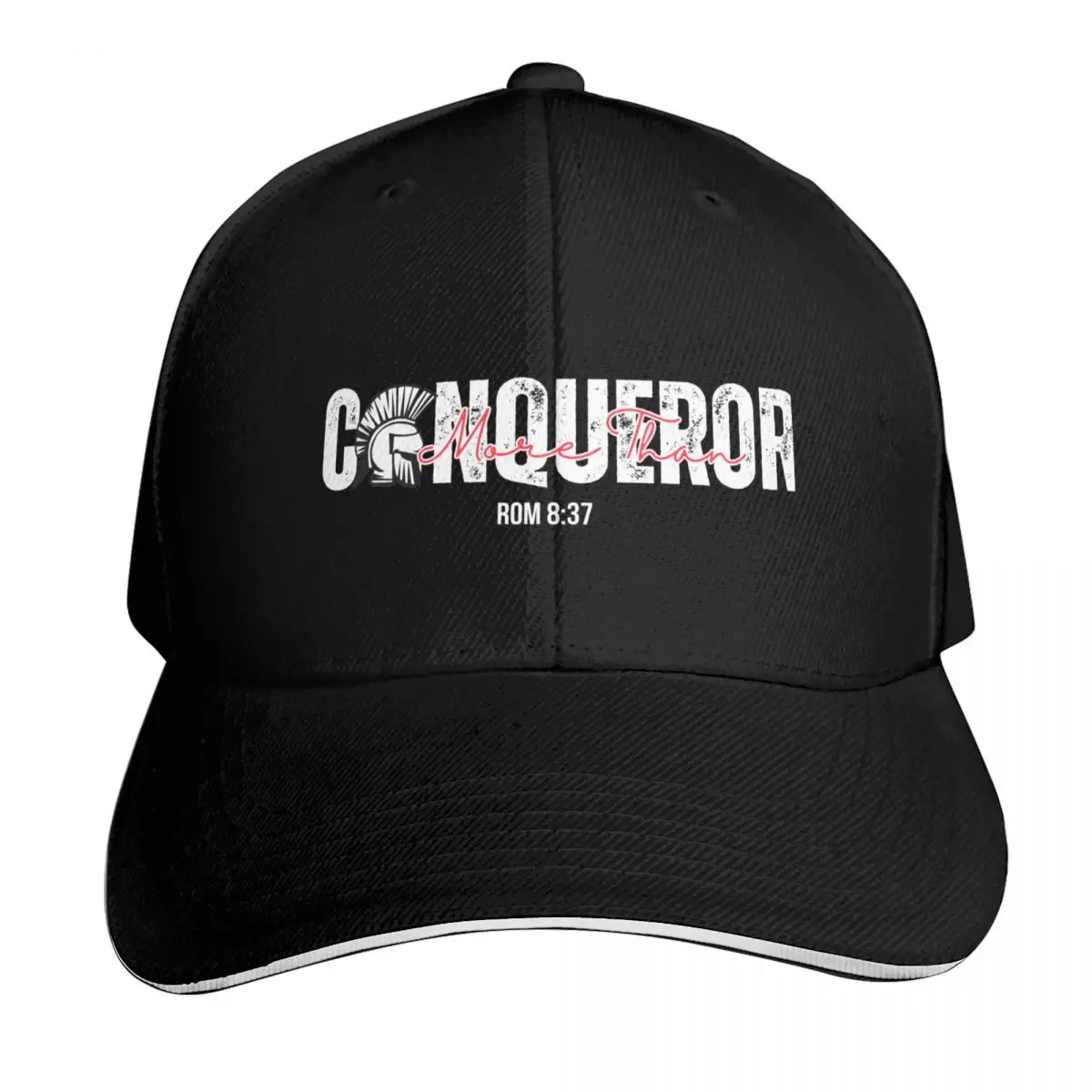 Casquette de baseball More than conqueror, casquette de soleil, casquettes de cosplay, bonnet à pompon, casquettes pour hommes et femmes
