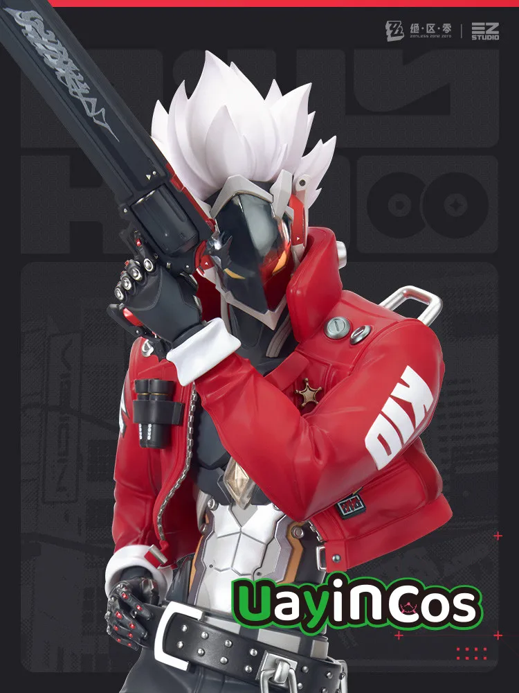 

In Stock 34cm Original ZZZ Zenless Zone Zero Billy the Kid Figurine Model Ornament Anime Figure Doll Game Toy Kids Halloween G