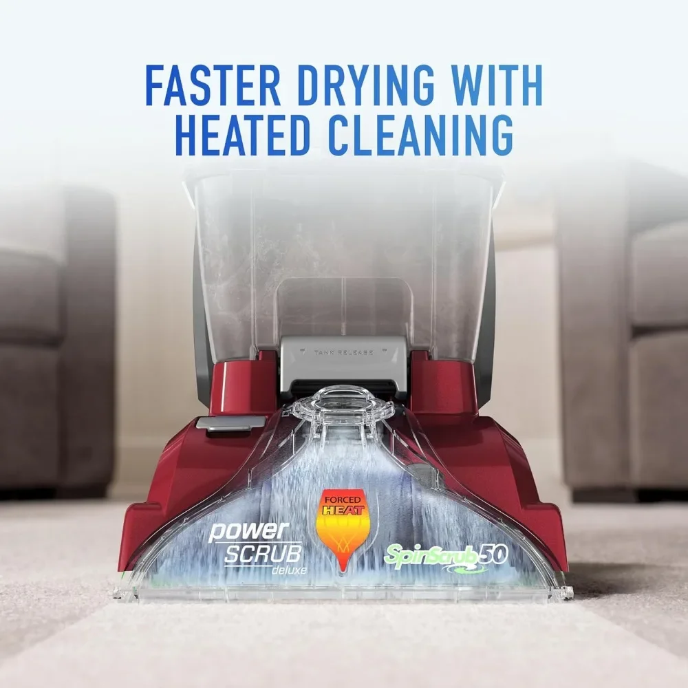 for PowerScrub Deluxe Carpet Cleaner Machine, for Carpet and Upholstery, Deep Cleaning Carpet Shampooer