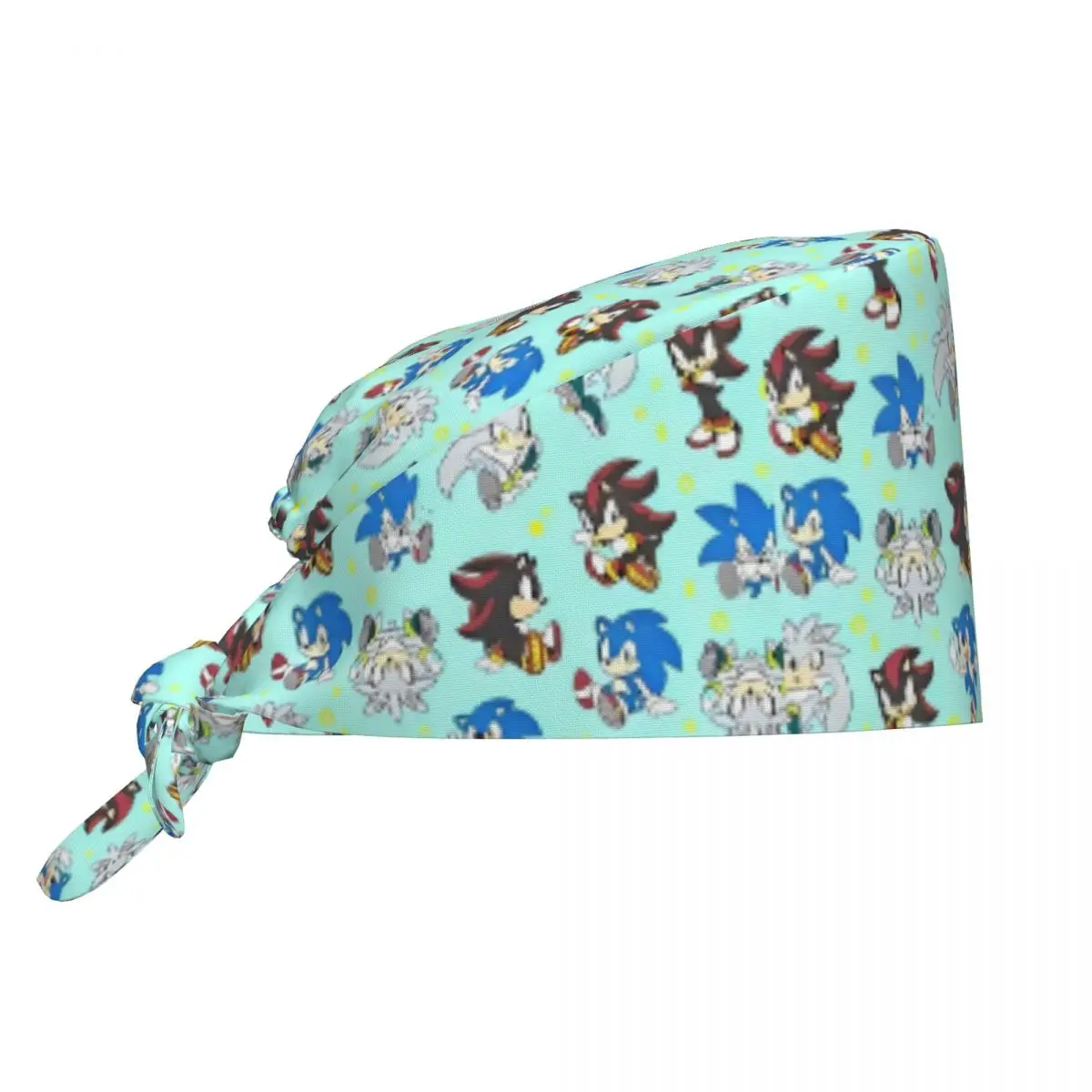 قبعات طبية سونيسز بتصميم القنفذ، مبتكرة للنساء والرجال، مناسبة للشعر الطويل، قبعات عمل مسامية