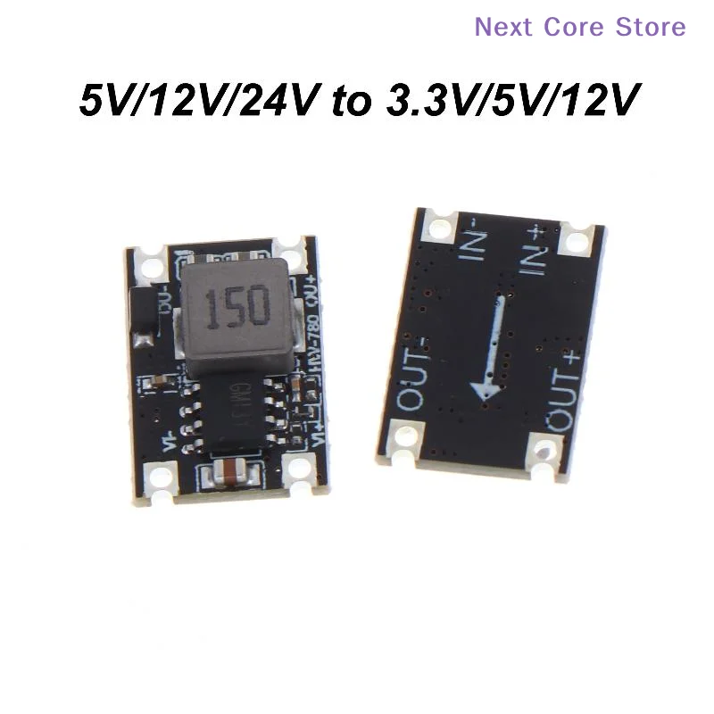 

[NC]1Pcs 5-30V To 3.3V 5V 12V Step-Down Vehicle Power Supply For Electronics Equipment Mini DC-DC 3A Step-Down Module[NC]