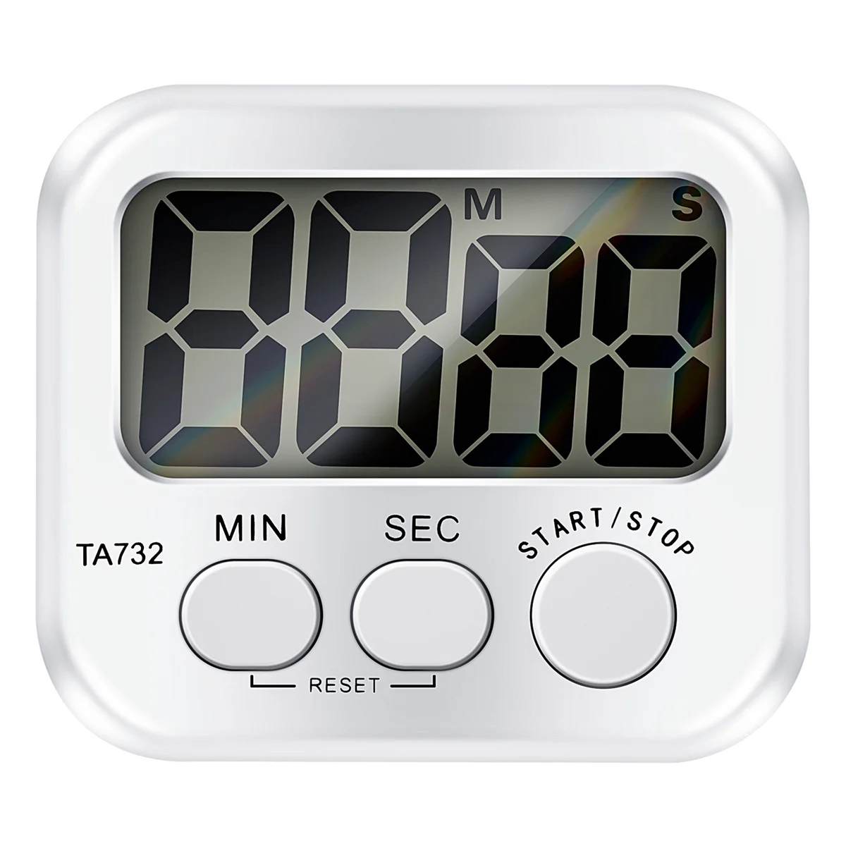 Digital Kitchen Timer, Large Screen Large Font Display, Magnetic Back Cooking Timer, Loud Alarm